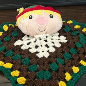 Handmade Crocheted Elf Lovey